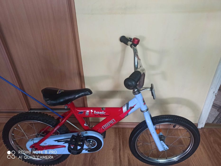 Scorpio Bmx GBT Basic dla dzieci 5-7 lat koła 16"
