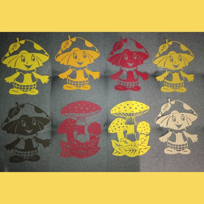 Wycinanki jesienne A4 (8szt.)