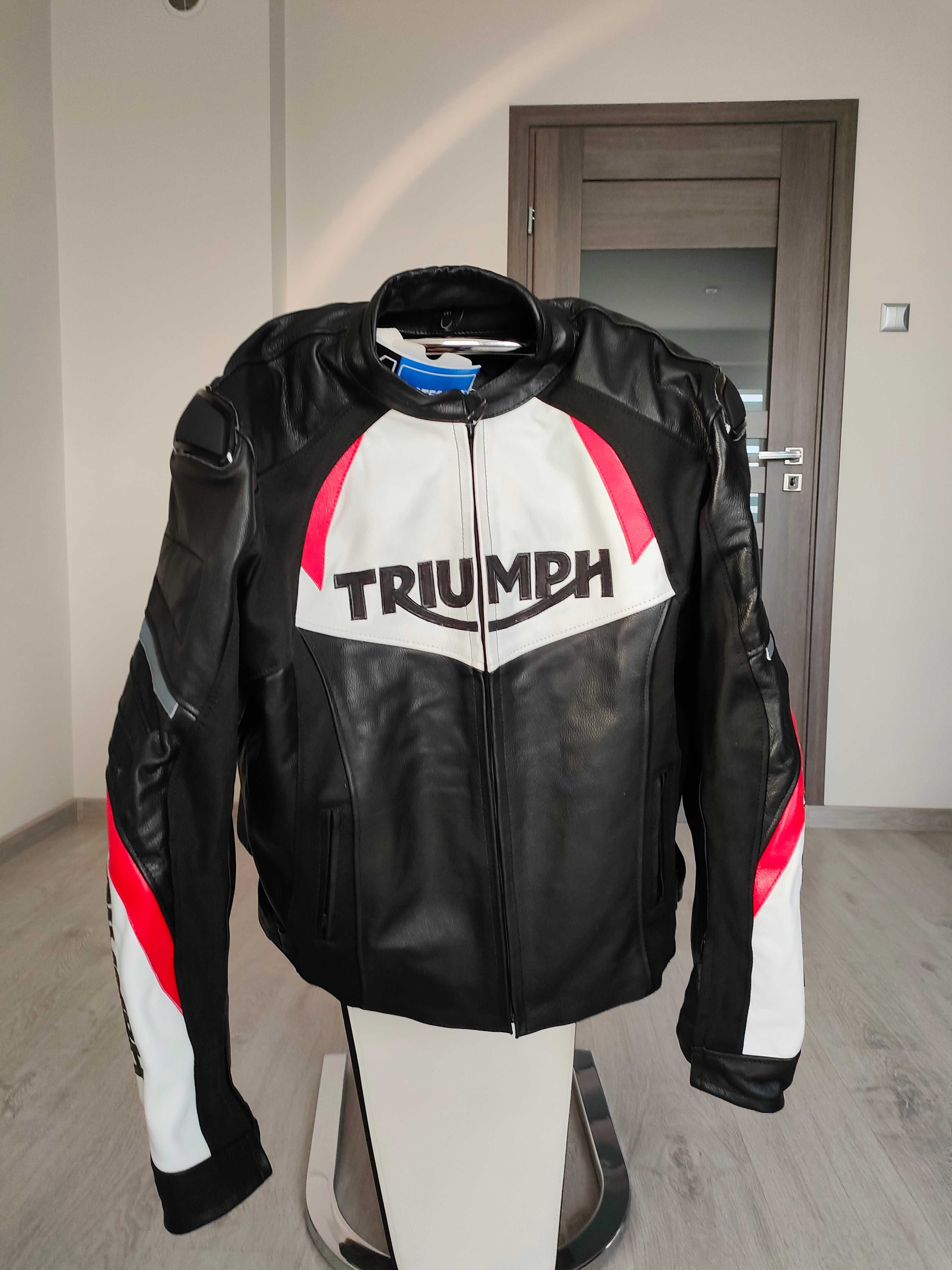 Kurtka skórzana triumph triple sport