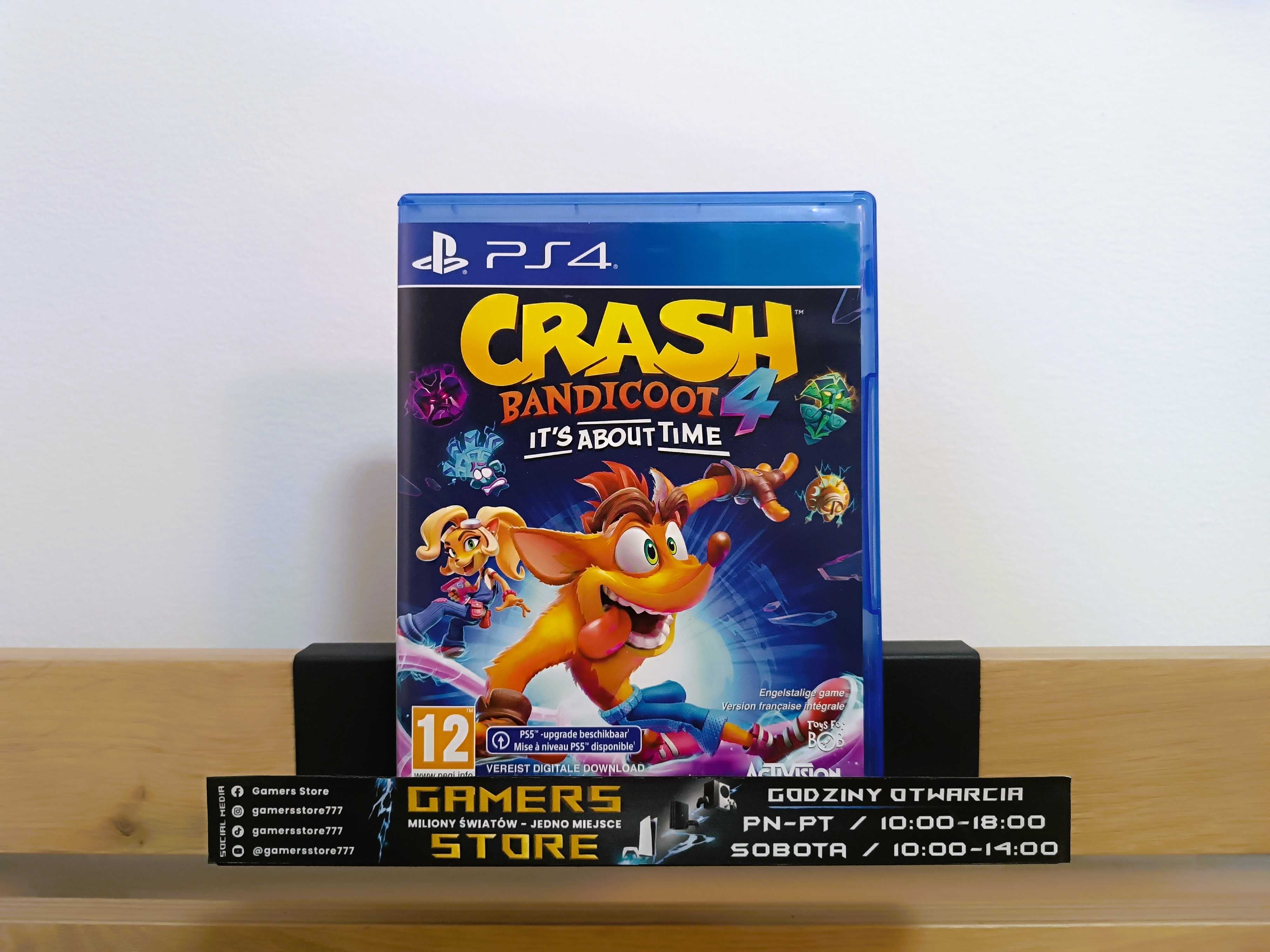 Crash Bandicoot 4: It's About Time - PlayStation 4 - Polska Wersja