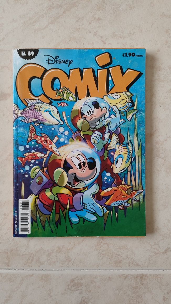 Livros Comix 87, 88 e 89