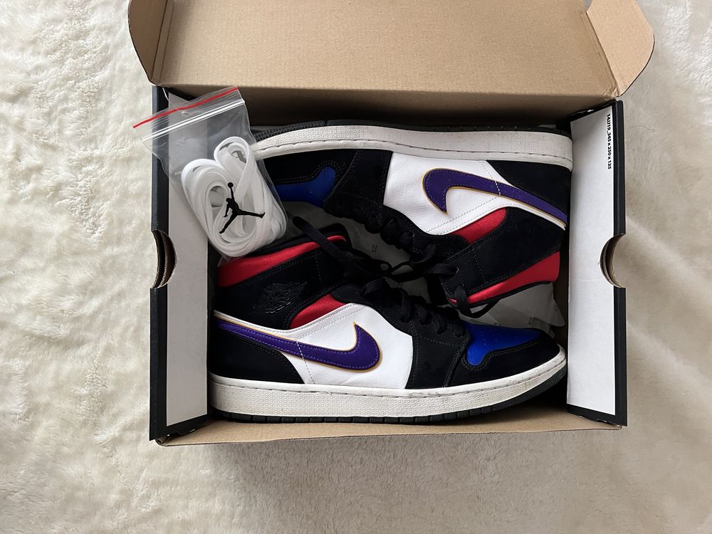 Usados Jordan 1 Mid Lakers Top 3