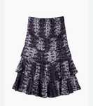 Спідниця з шовку isabel marant for h&m