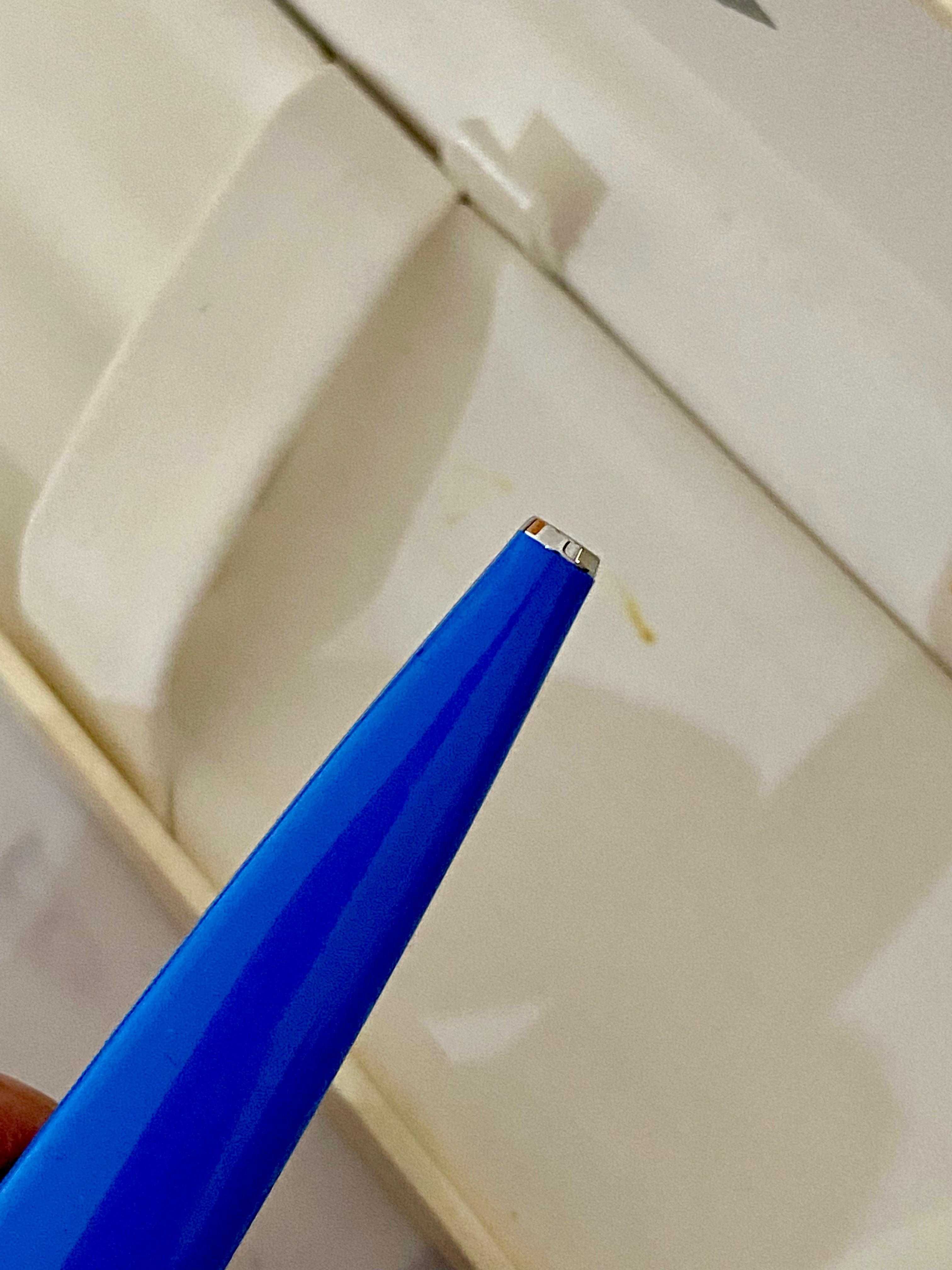Caneta ST Dupont Esferográfica Jet 8 Azul com Caixa