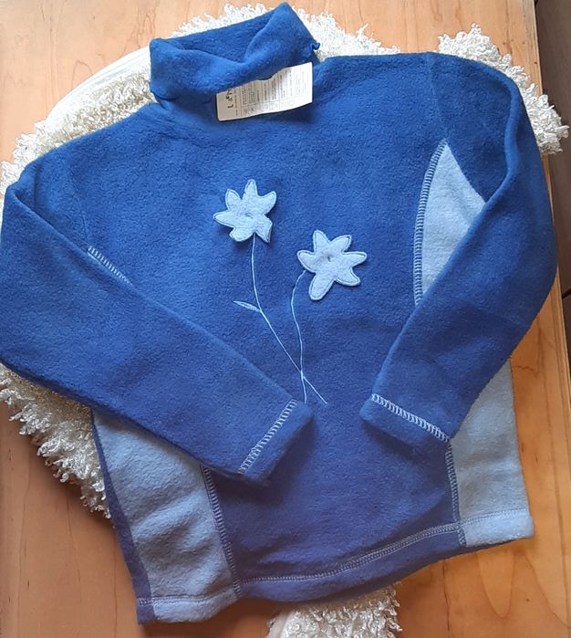 Bluza ciepła ( nowa z metką)- 128cm