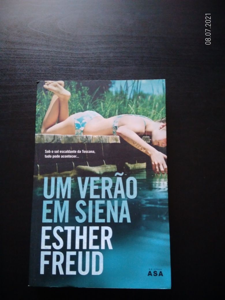 Livro "Um Verão em Siena" de Esther Freud