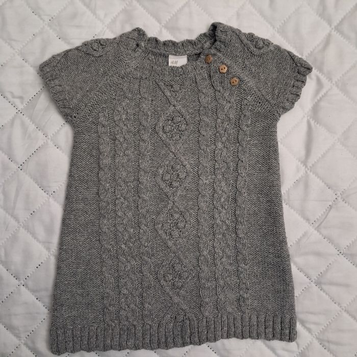 Sukienka zimowa 68 cm H&M