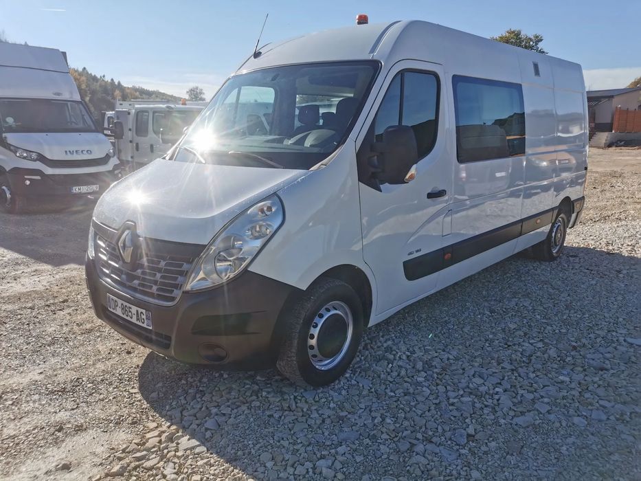 Renault Master L3H2 doka 7-osobowy Długi klima 2.3dCi-125KM Brygadówka  L3H2 doka 7-osobowy Długi klima 2.3dCi-125KM Brygadówka