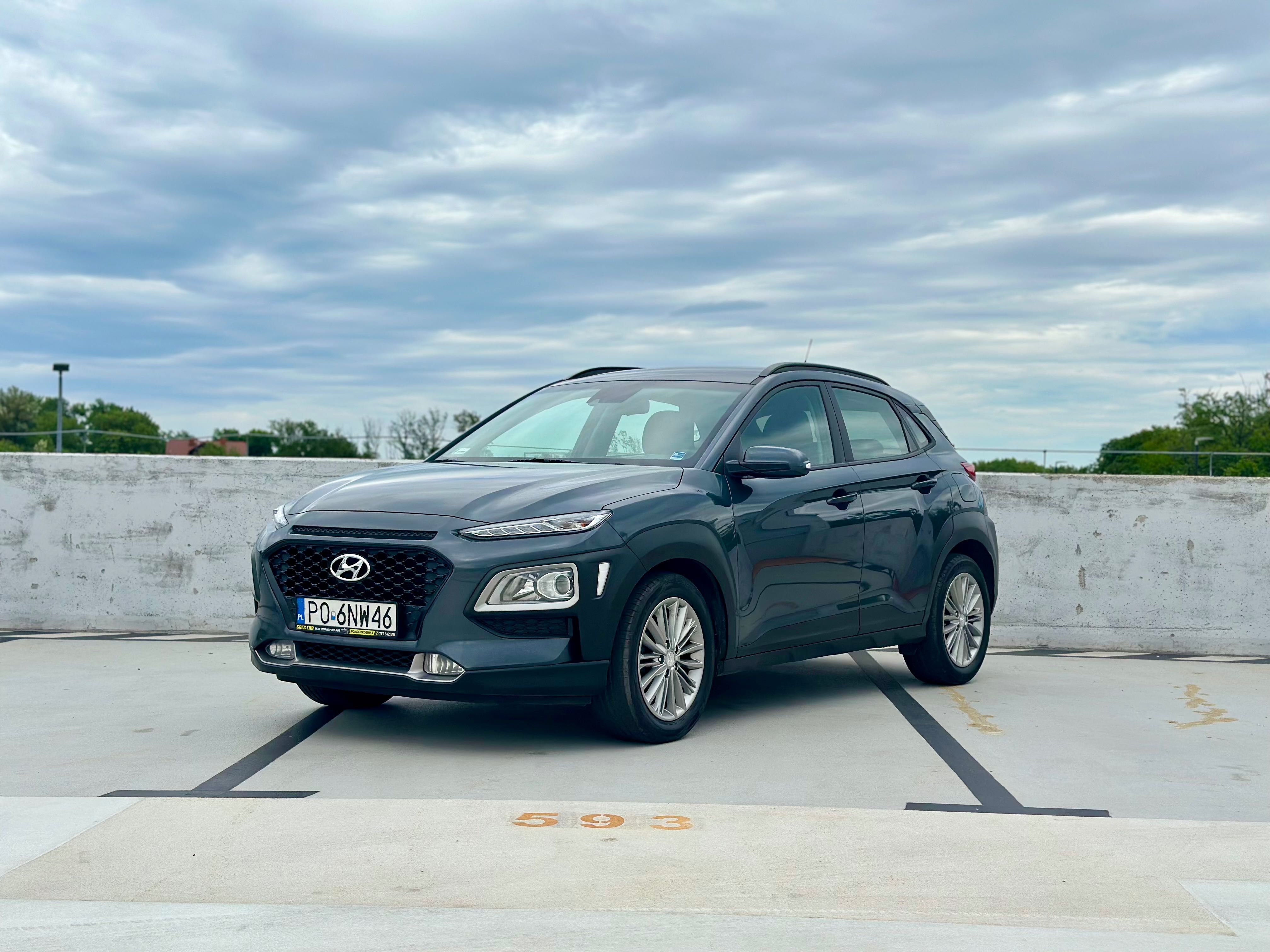 Hyundai Kona 1.6T-GDI 177KM Automat POLSKI SALON 1 właściciel*ASO*