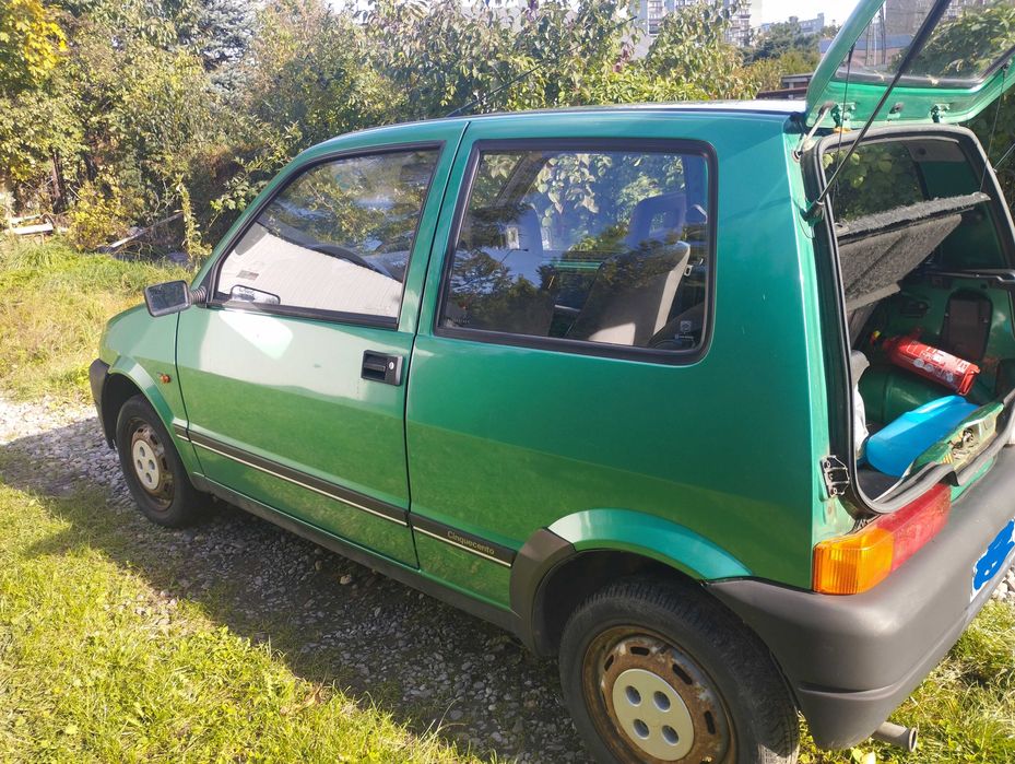 Fiat Cinquecento Kolekcjonerski OKAZJA pełen oryginał 100% sprawny.