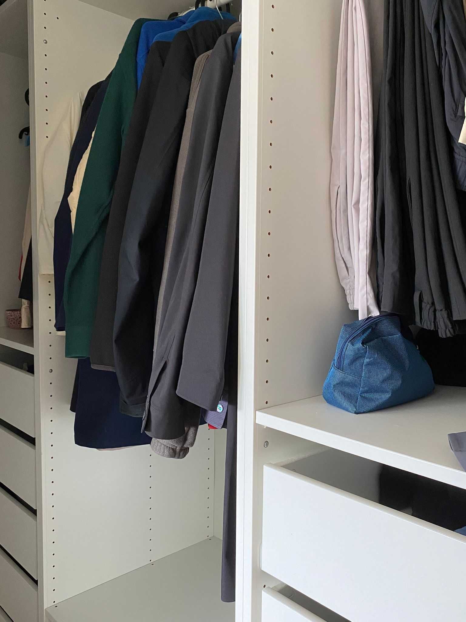 Armário modular IKEA PAX e KOMPLEMENT (como novo)
