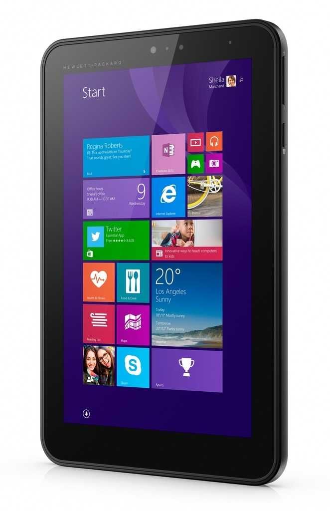 Prosty i niezawodny tablet HP Pro 408 G1 8" 2 GB/32 GB czarny Windows