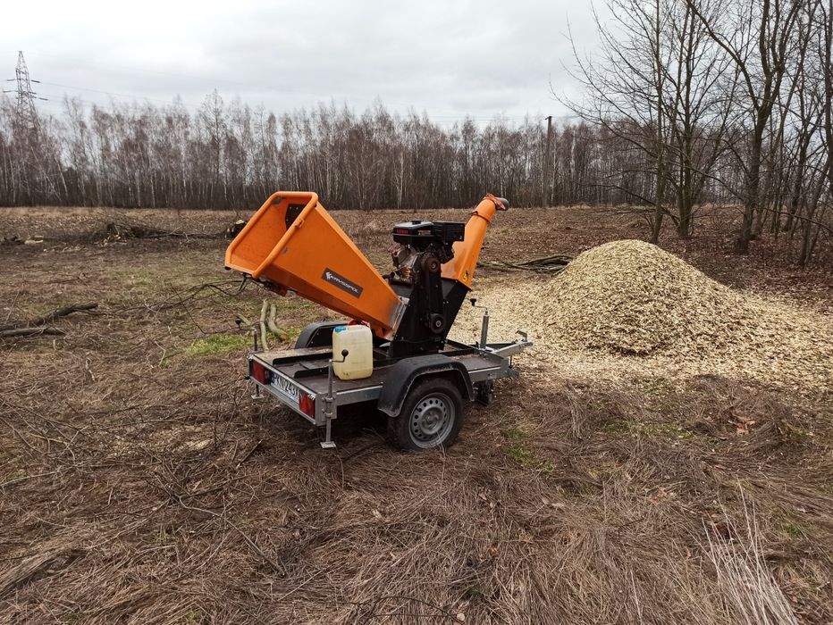 Usługi rębakiem|wycinka drzew i krzewów|karczowanie/czyszczenie działe