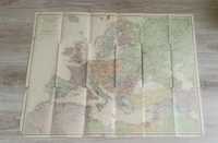 Niemiecka mapa 1943 Europa