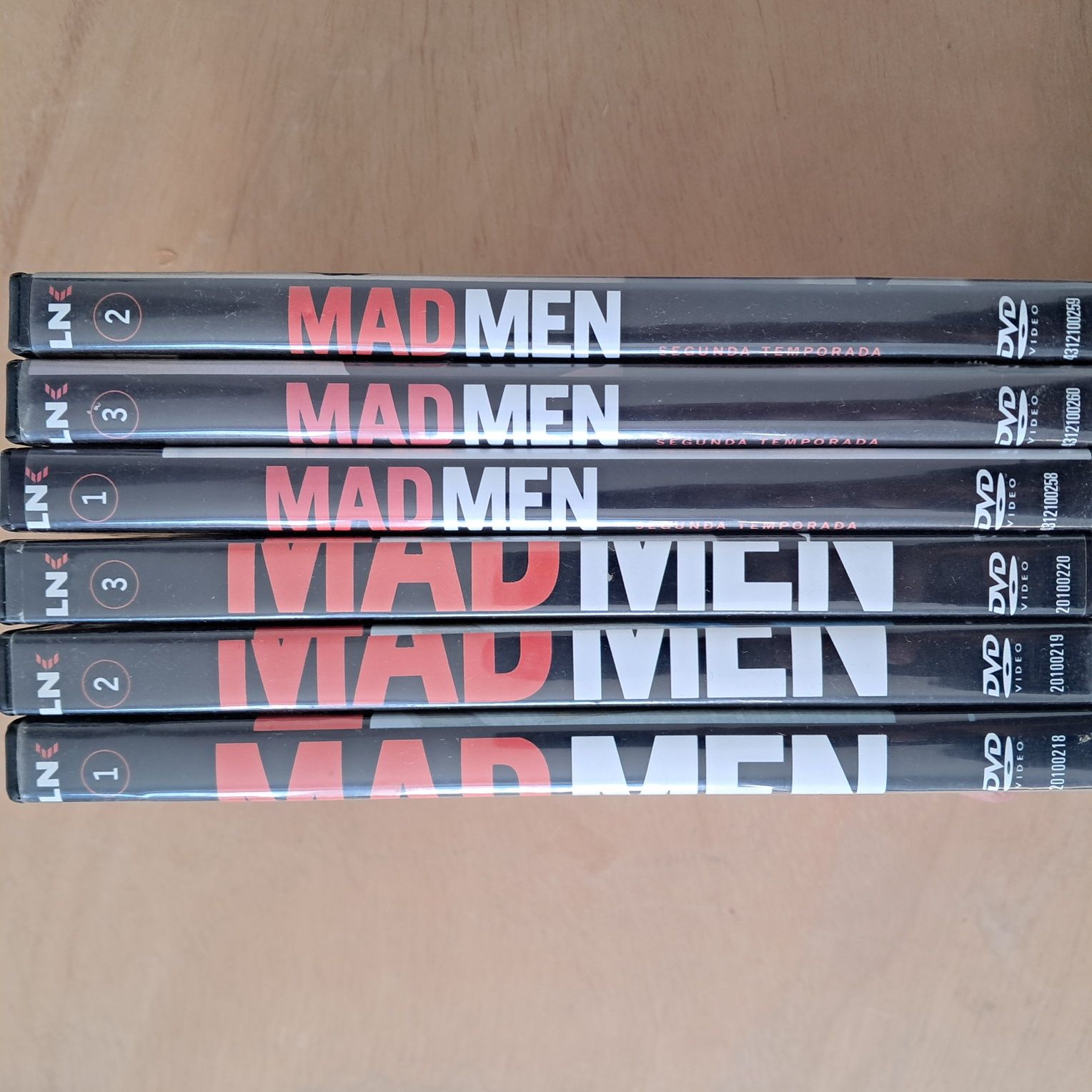 DVD MadMen T1 e T2