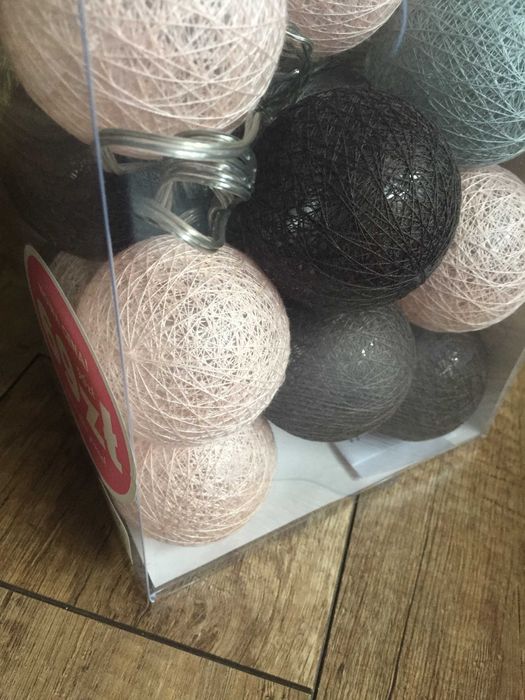 Lampki kule LED home&you girlanda 20 kul