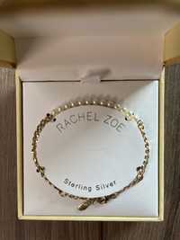 Rachel Zoe Sterling Silver bransoletka z perelkami