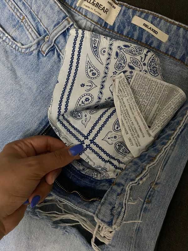 calças pull&bear jeans