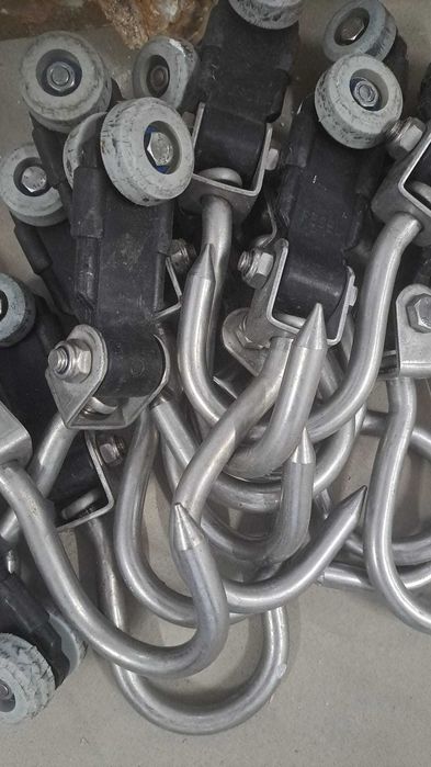 Ganchos de talho  para via aeria diversos