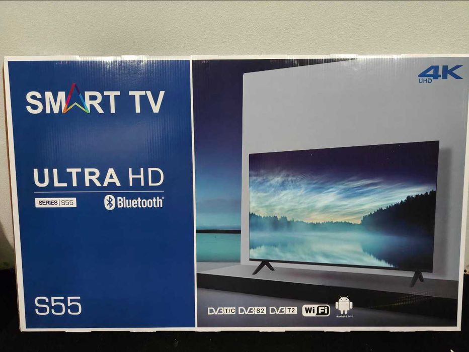 SAMSUNG SMART 4К 55 дюйма самсунг смарт тв телевізор БЕЗ ПЕРЕДОПЛАТИ