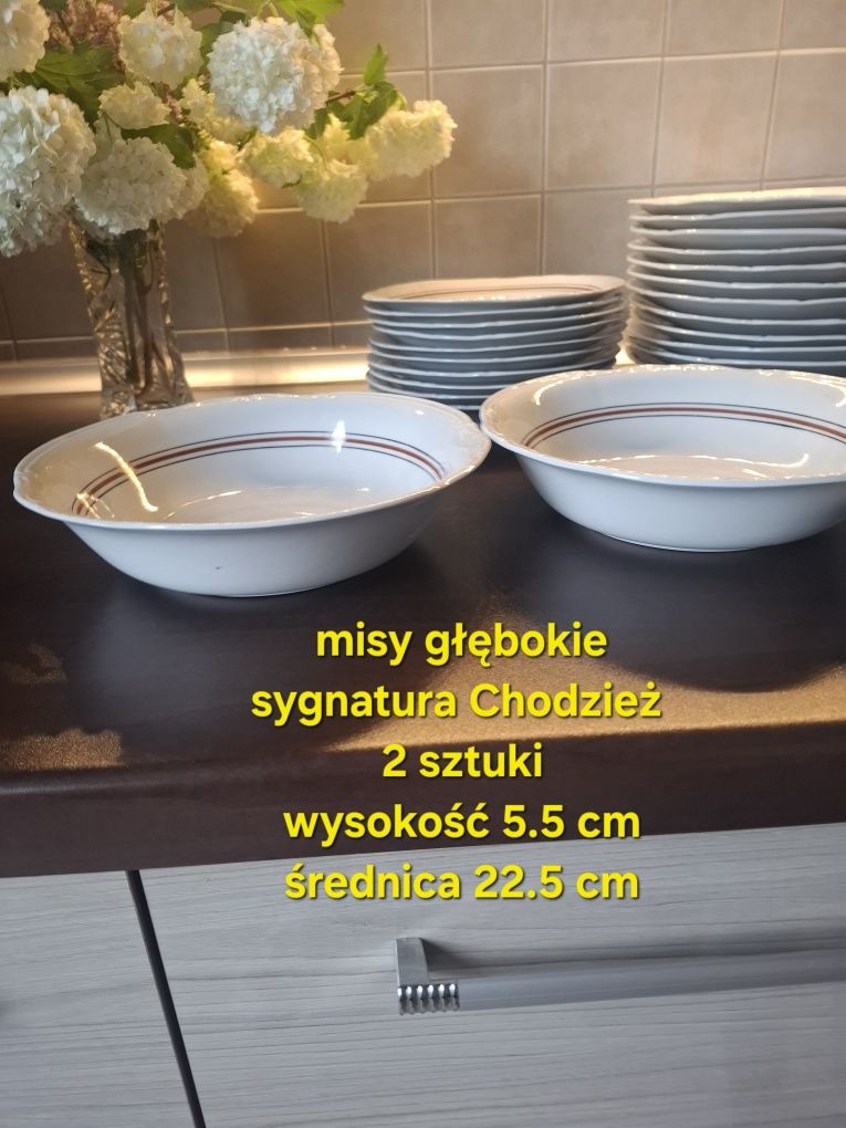 Chodzież serwis obiadowy