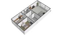 Mieszkanie 50 m² z balkonem | os. Kopernik | 2 Pokoje | 3 piętro