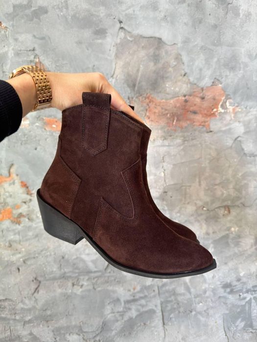 Козаки демі шкіра/замш