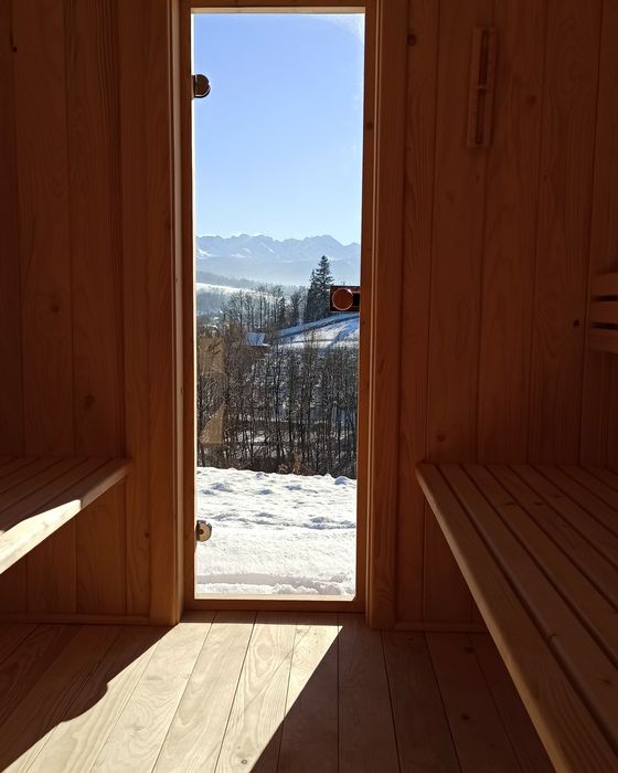 Domek- sauna, jacuzzi, piękny widok, bez sąsiadów