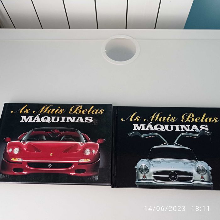 Colecção de livros de automóveis