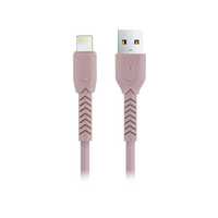 kabel USB - Lightning do iPhone 1m 3A różowy