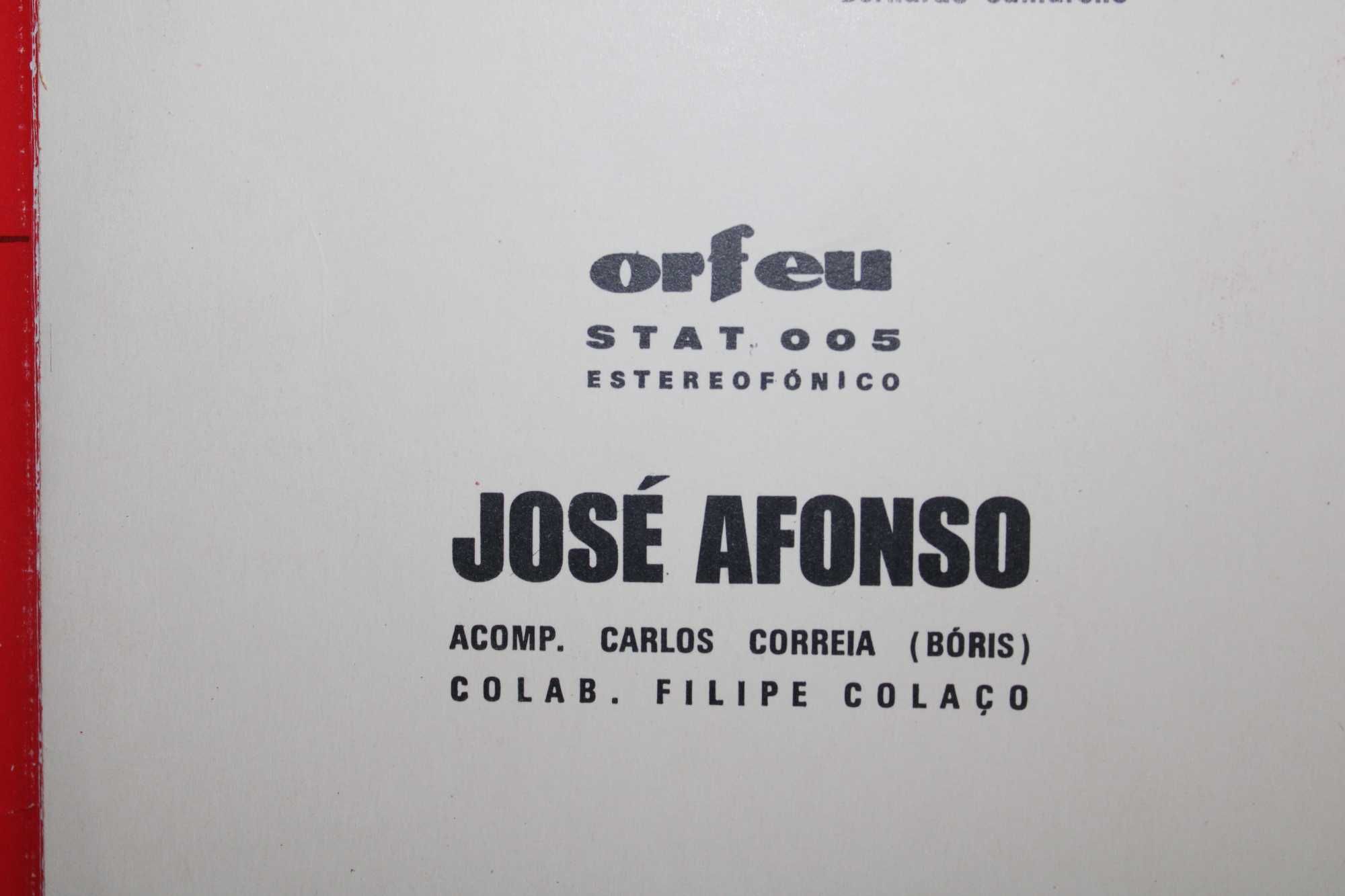 Disco José Afonso "Traz outro amigo também" LP em Vinil !ª edição Novo