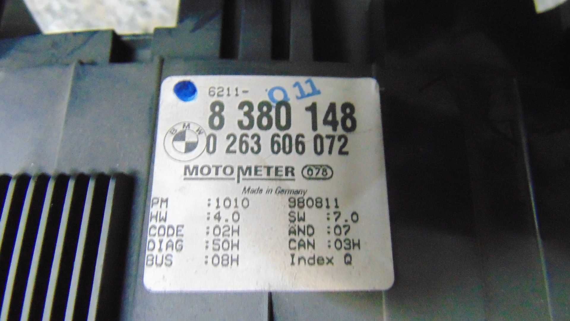 Mar4 Licznik zegary prędkościomierz BMW e46 e-46 2.0d wysyłka