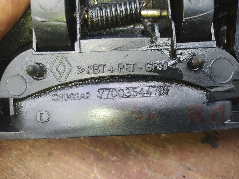 Ручка зовнішня передня права 7700354479 Рено Renault Кенго Kangoo 1