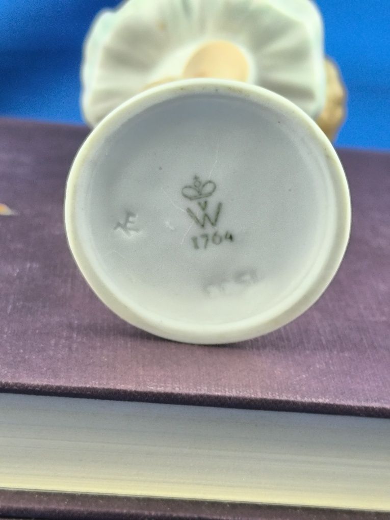 Dziewczynka, dama, baletnica, tancerka Wallendorf #porcelana #prezent