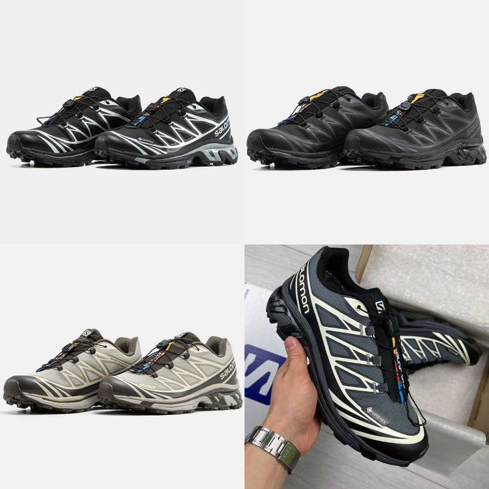 ВСІ МОДЕЛІ Salomon Xt-6 Gore-Tex соломон кросівки хт6 водонепроникні