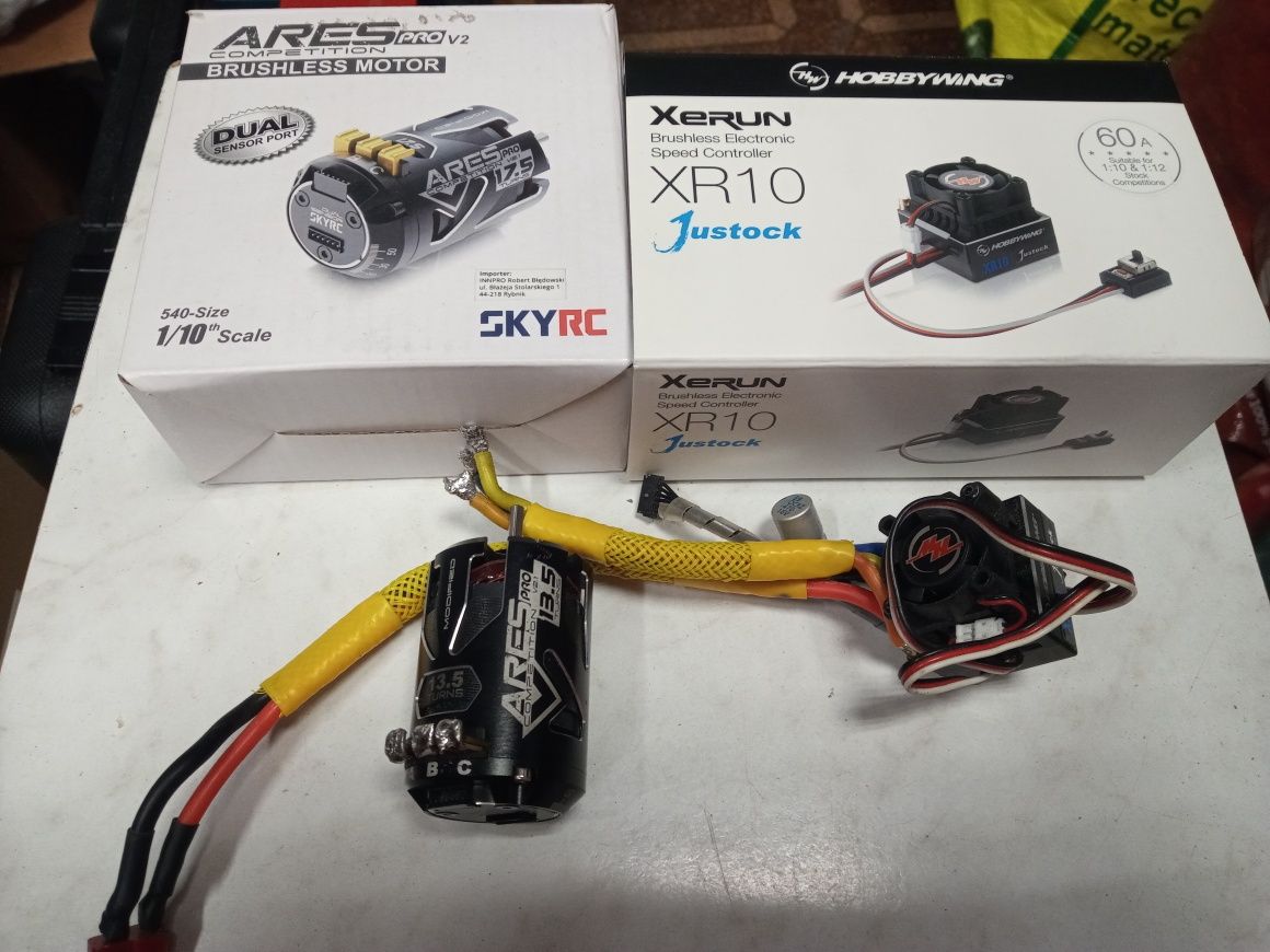 XR10 JUSTOCK + SkyRc Ares pro 13.5