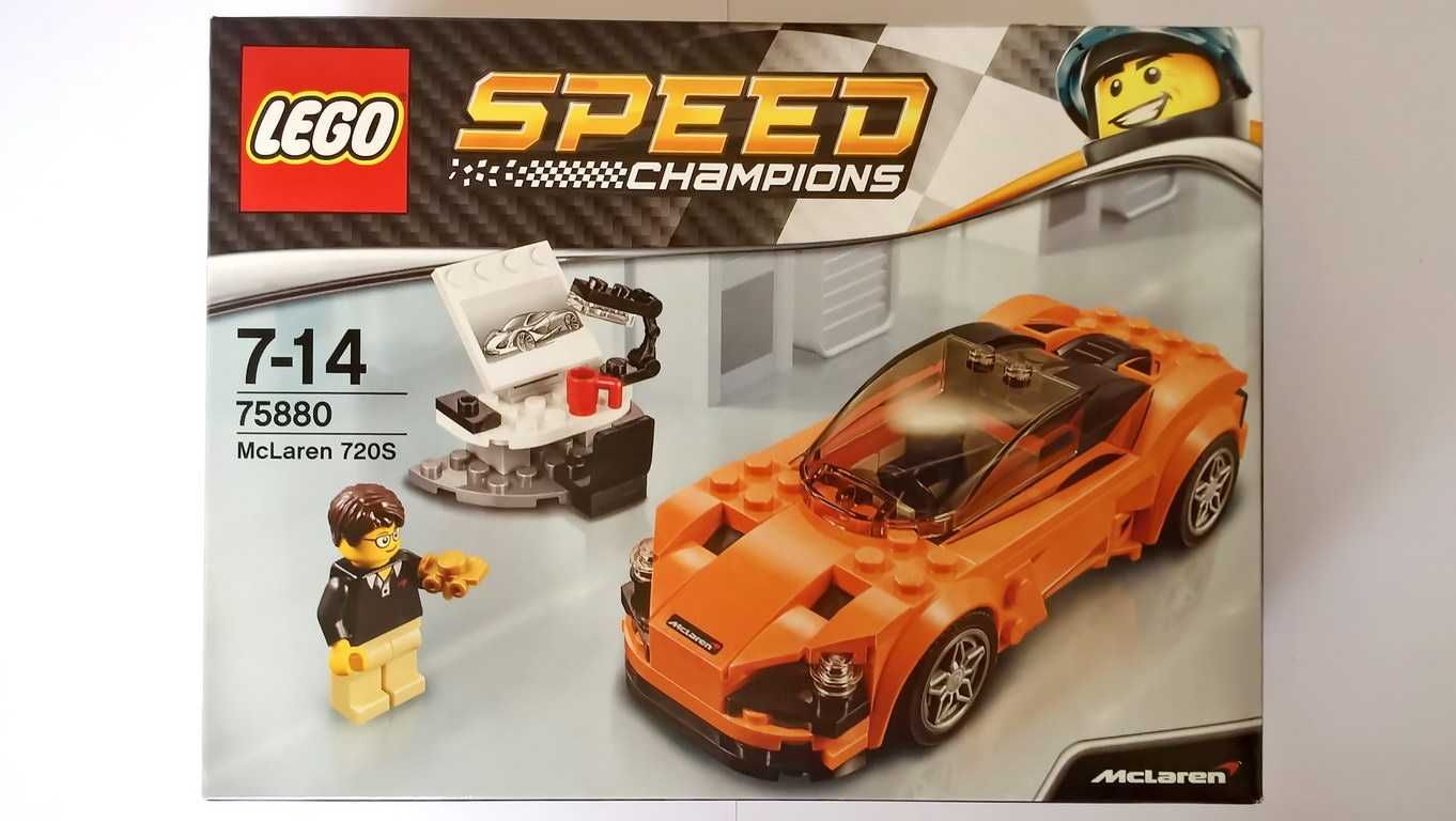 LEGO Speed Champions 75880 McLaren 720S selado