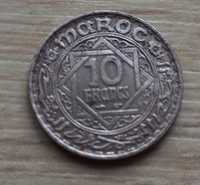 10 franków 1947 r. Maroko