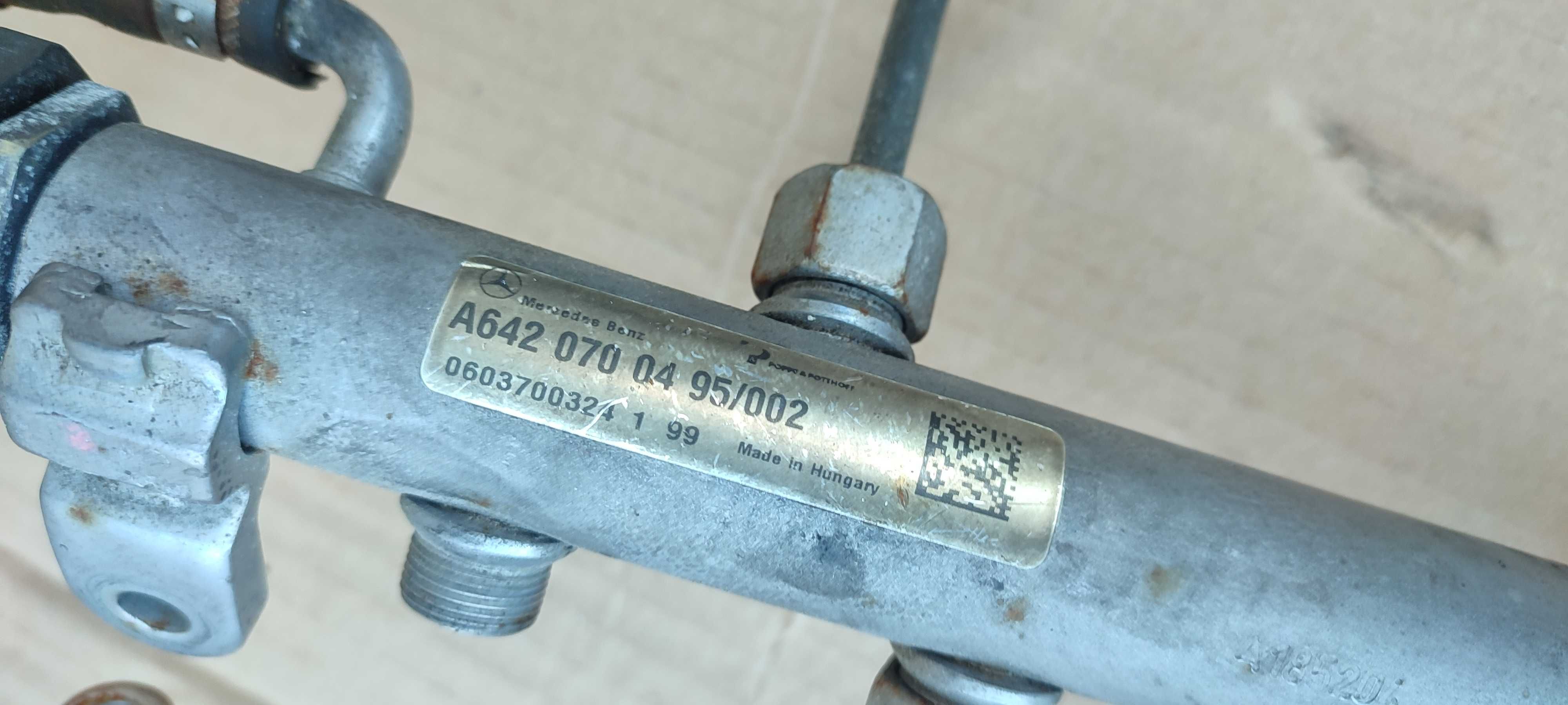Mercedes 3.0 CDI Chrysler 3.0 CRD OM 642 listwa wtryskowa czujnik