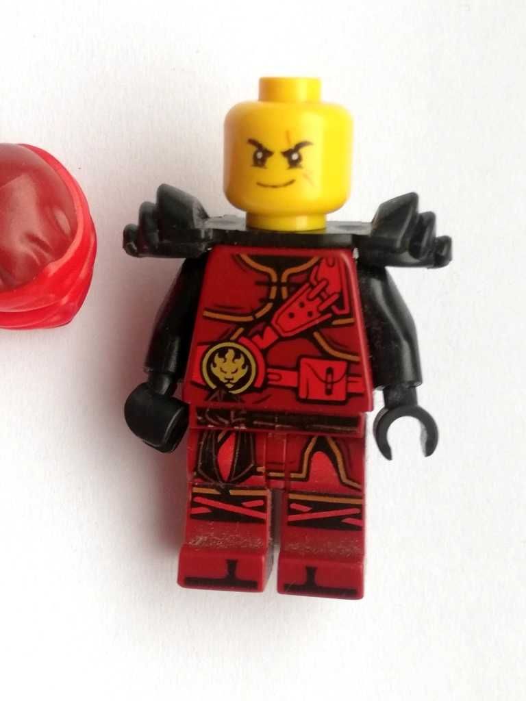 Lego Ninjago Kai Hands of Time Black Armor Dual Sided Head njo277