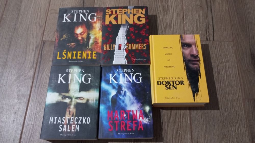 Stephen King książki nowe lśnienie, doktor sen, Billy summers