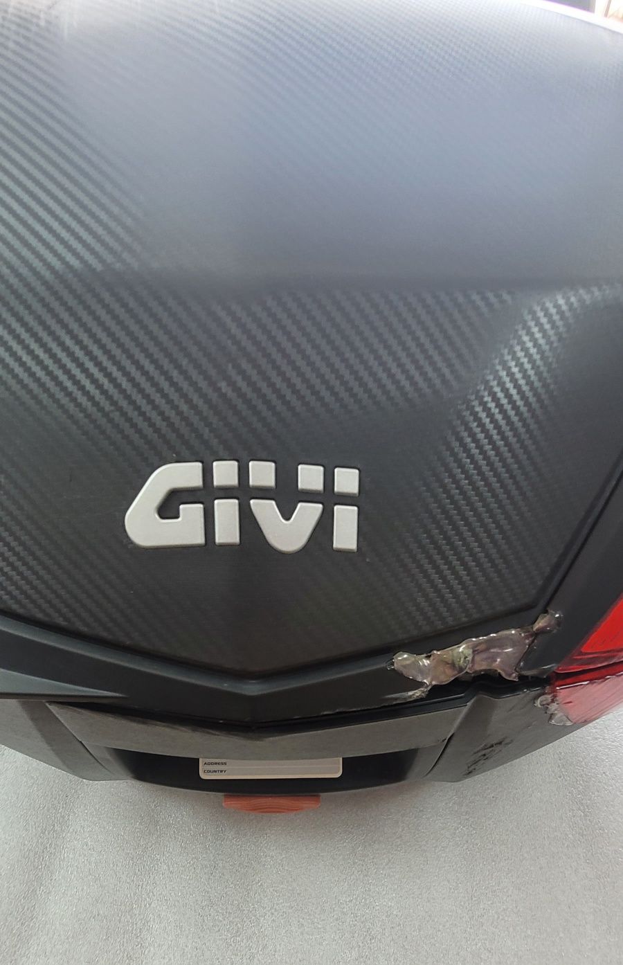 Top case Givi v7 monokey