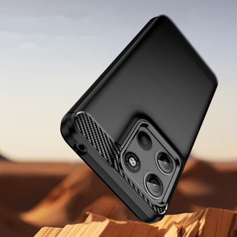 Tech-Protect Tpucarbon Motorola Moto G15 / G15 Power Black