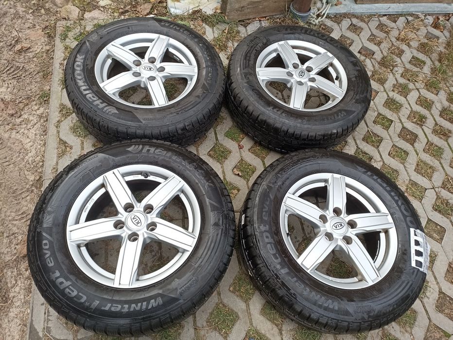Opony zimowe koła alufelgi  215 70.16 100T Hankook