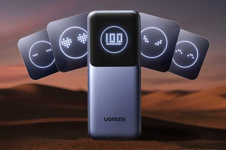 Павербанк UGREEN PB723 Nexode 20000mAh 130W with Built-in USB-C