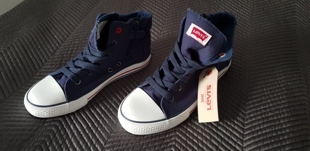LEVIS LEVI'S nowe trampki za kostkę 35