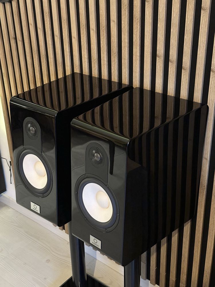 Kolumny podstawkowe Marten Monitory Czarny Połysk High End