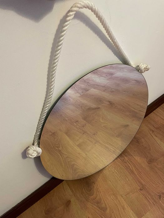 Espelho Redondo c/ corda 59cm