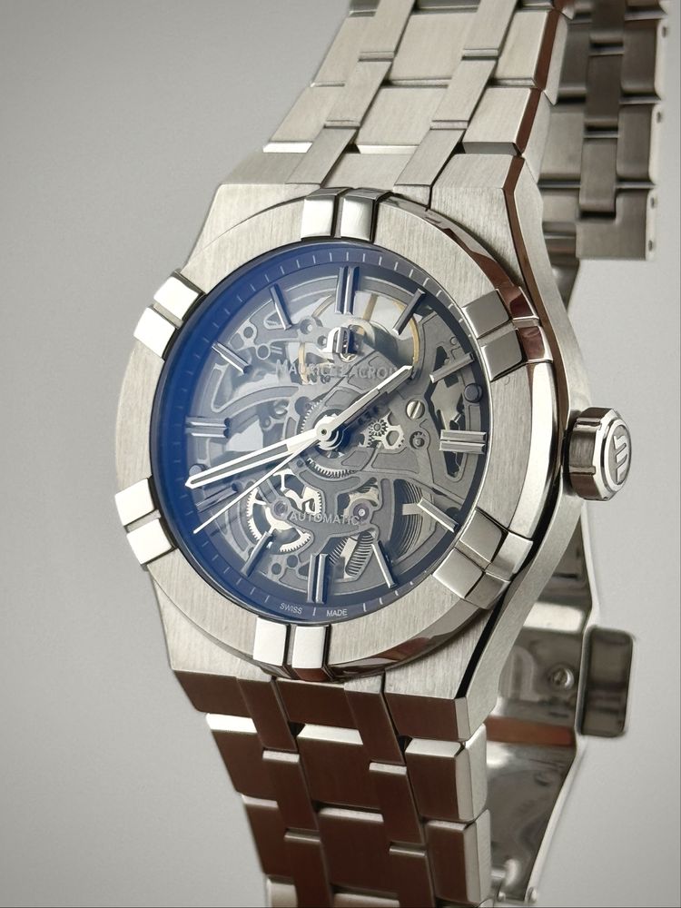 FVAT 23% FULLSET Maurice Lacroix Aikon Skeleton AI6007‑SS002‑030‑1
