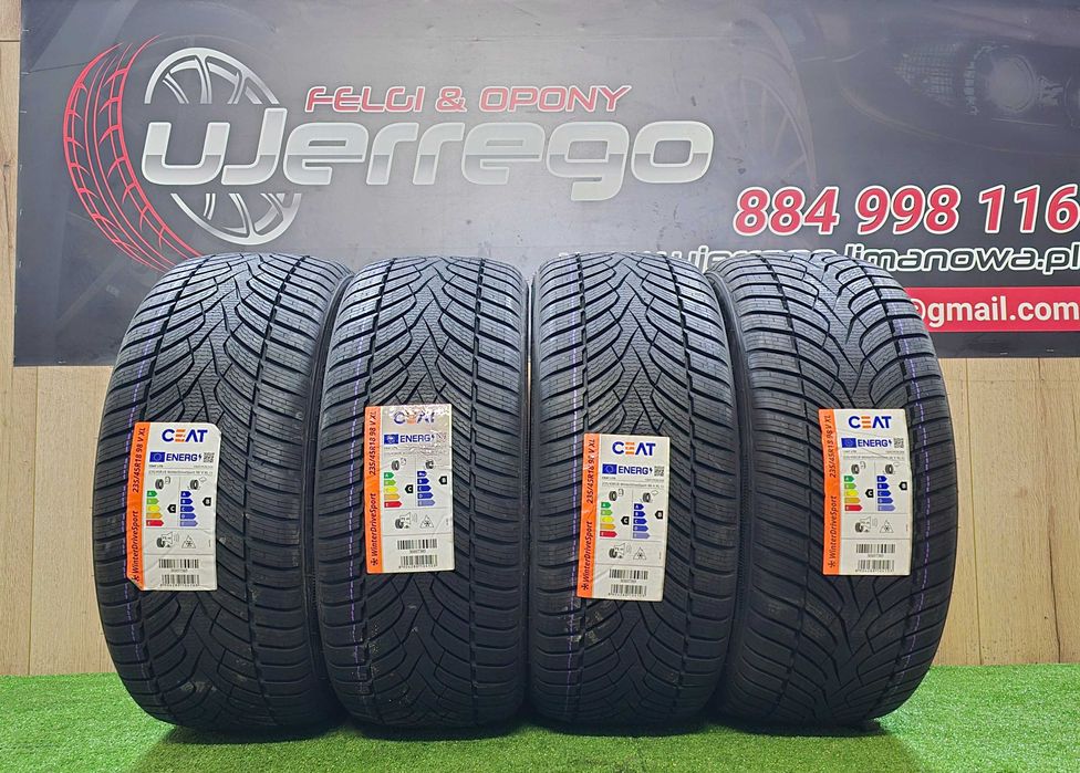 NOWE OPONY zimowe CEAT Winter DriveSport-  235/45/R18 - 98V